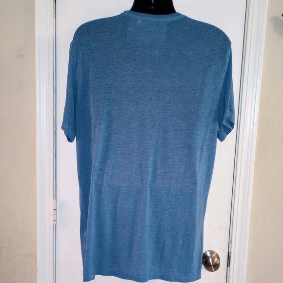 Lucky Brand Venice Burnout Men's Size XL Tee Stay Wild Wolf Motorcycle Desert - Picture 7 of 9